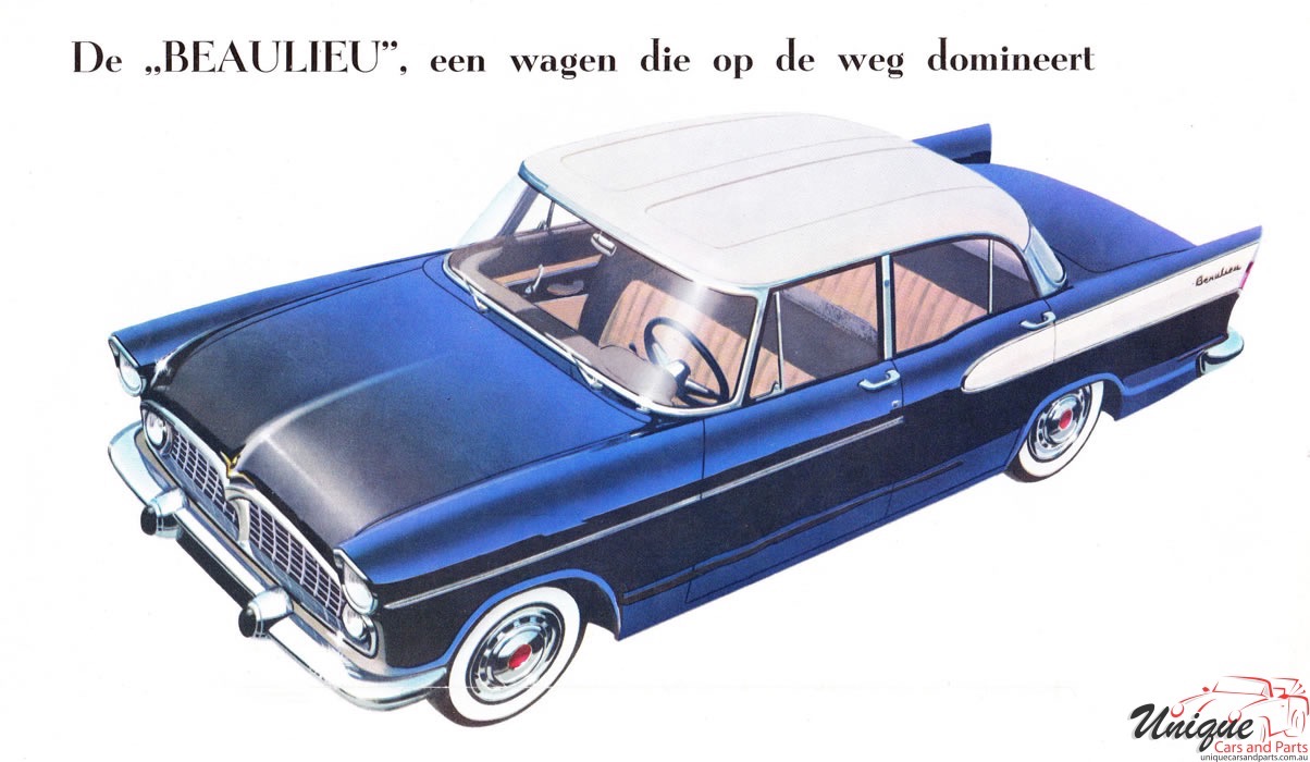 1958 Simca Beaulieu en Chambord (Netherlands) Brochure Page 8